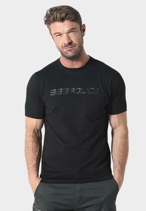 Print T-shirt - black