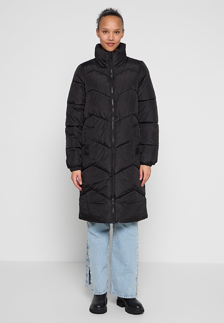 Vero Moda Tall Wintermantel zwart Vero Moda Tall Wintermantel zwart
