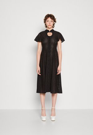 ESTELLE MIDI DRESS - Kokteilinė suknelė / vakarėlių suknelė - black