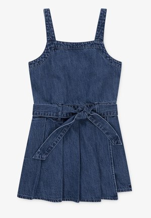 Abercrombie & Fitch PLEATED SKORT DRESS - Robe en jean - pirouette