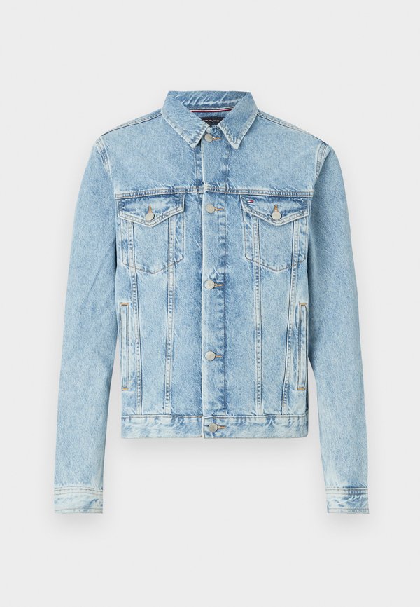 REGULAR TRUCKER - Denim jacket - jack indigo4