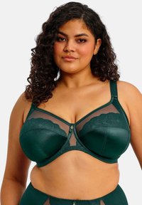 Elomi CATE ALLURE - Kaarituelliset rintaliivit - deep emerald