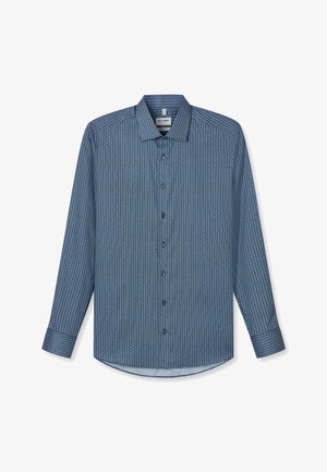 OLYMP, OLYMP - Hemd - marine hellblau
