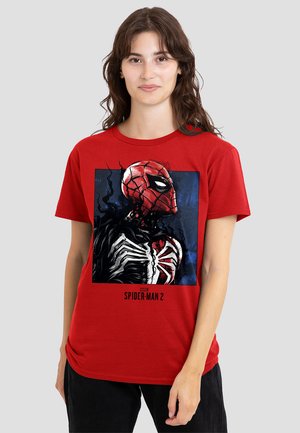 Marvel, SPIDERMAN 2 GAMERVERSE SYMBIOTE PARKER - Print T-shirt - red