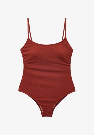 Koton, STRAPPY SWIMSUIT. - Badeanzug - brown