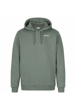 Felpa con cappuccio - green duck