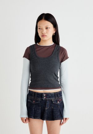 Jaded London EASY TONAL TRIPLE LAYER - Topper langermet - multi-coloured