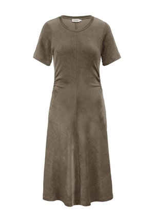 hessnatur, HESSNATUR - Vestito di maglina - silbergrün