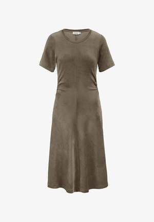 hessnatur, HESSNATUR - Vestito di maglina - silbergrün