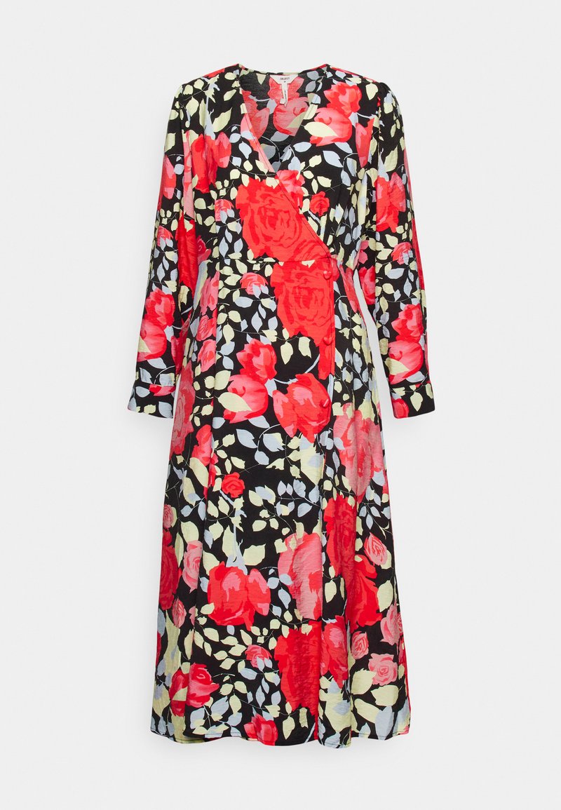 Object Petite Jurk rood