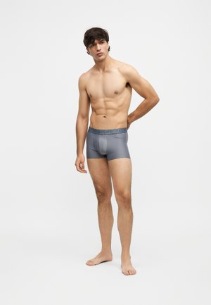 Under Armour, PERFORMANCE SOLID 3 PACK - Боксерки - downpour gray/titan grey