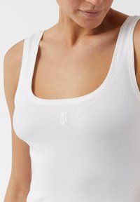 comma casual identity Top - weiß