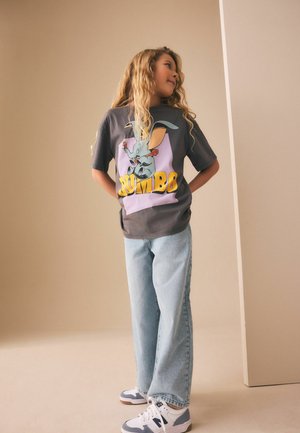 Next, REGULAR FIT - LICENSE OVERSIZED GRAPHIC T-SHIRT . - Print T-shirt - grey dumbo