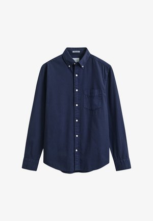 GANT, GANT REGULAR FIT GARMENT-DYED TWILL SHIRT - Hemd - evening blue