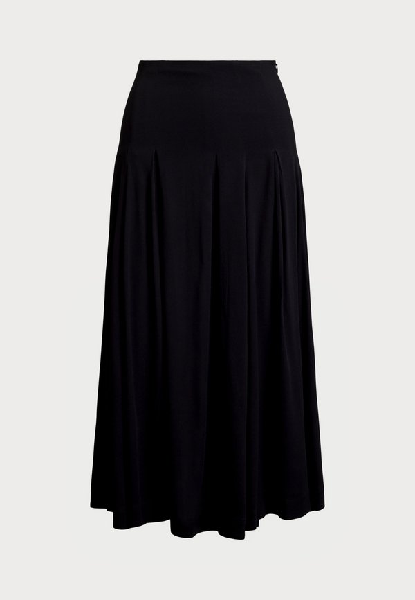 PLEATED CREPE A LINE SKIRT - Maxi skirt4