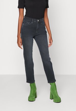 Straight leg jeans - black denim