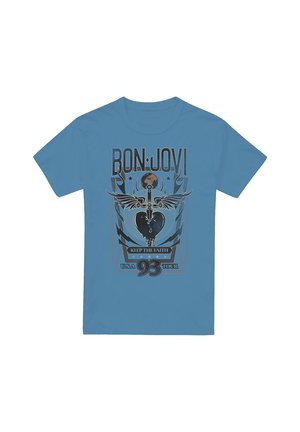 Cotton Soul, BON JOVI KEEP THE FAITH - Print T-shirt - blue