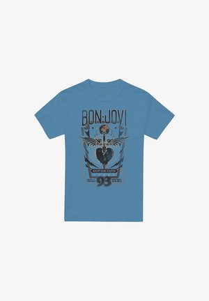 Cotton Soul, BON JOVI KEEP THE FAITH - T-Shirt print - blue