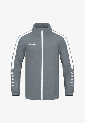 JAKO FUSSBALL - TEAMSPORT - POWER ALLWETTE - Veste imperméable - grauweiss