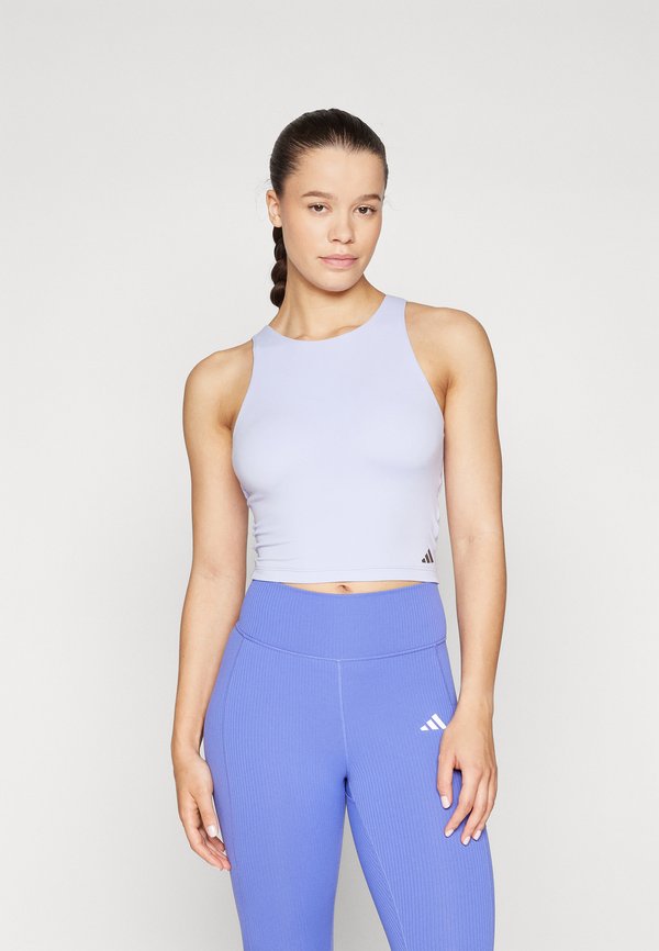 YOGA CROPPED WITH INNER SHELF - Top - violet tone
