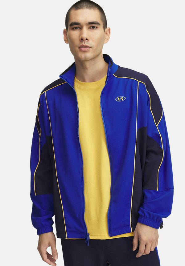 TRICOT PIPED - Zip-up sweatshirt - royal