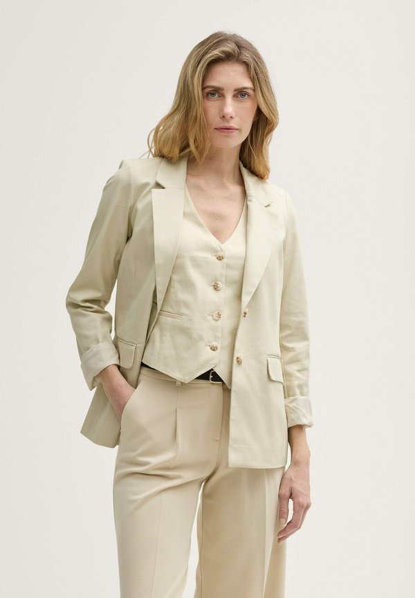 REGULAR FIT - Blazer - champagne