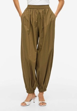 PARACHUTE VIEMILIE HIGH WAIST - Hlače - dark olive