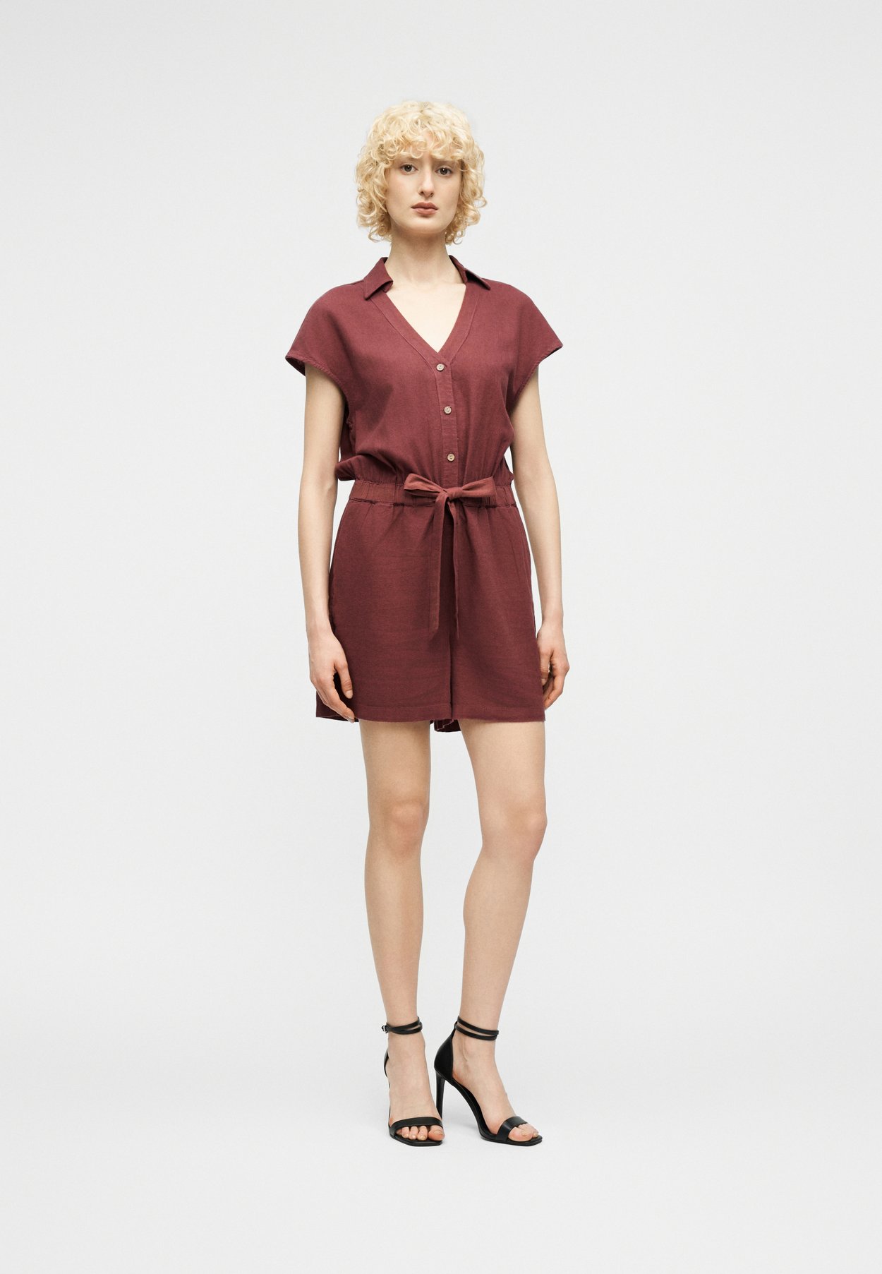 Playsuit ONLGOA Linen Playsuit