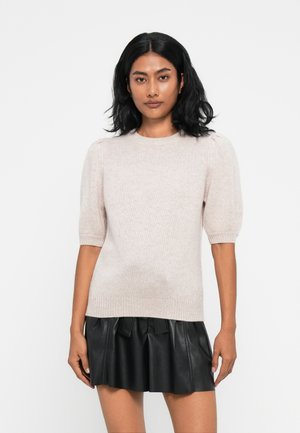 PUFF SLEEVE  - Svetrík - light beige