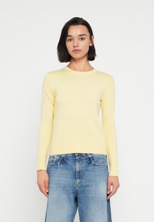 JXCARA CREW NECK - Maglione - sunlight/feather grey