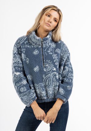 Fleece trui - grau
