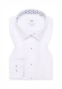 Eterna LINEN SHIRT - SLIM FIT - Zakelijk overhemd - weiß
