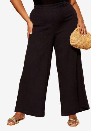 Friends Like These WIDE LEG - Housut - black