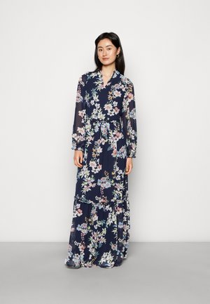 VIURA NEW RUFFLE DRESS - Vestito lungo - navy