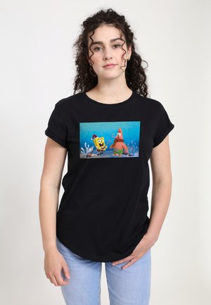 Henry Tiger SPONGEBOB SQUAREPANTS CHRISTMAS BUDS - T-shirt z nadrukiem