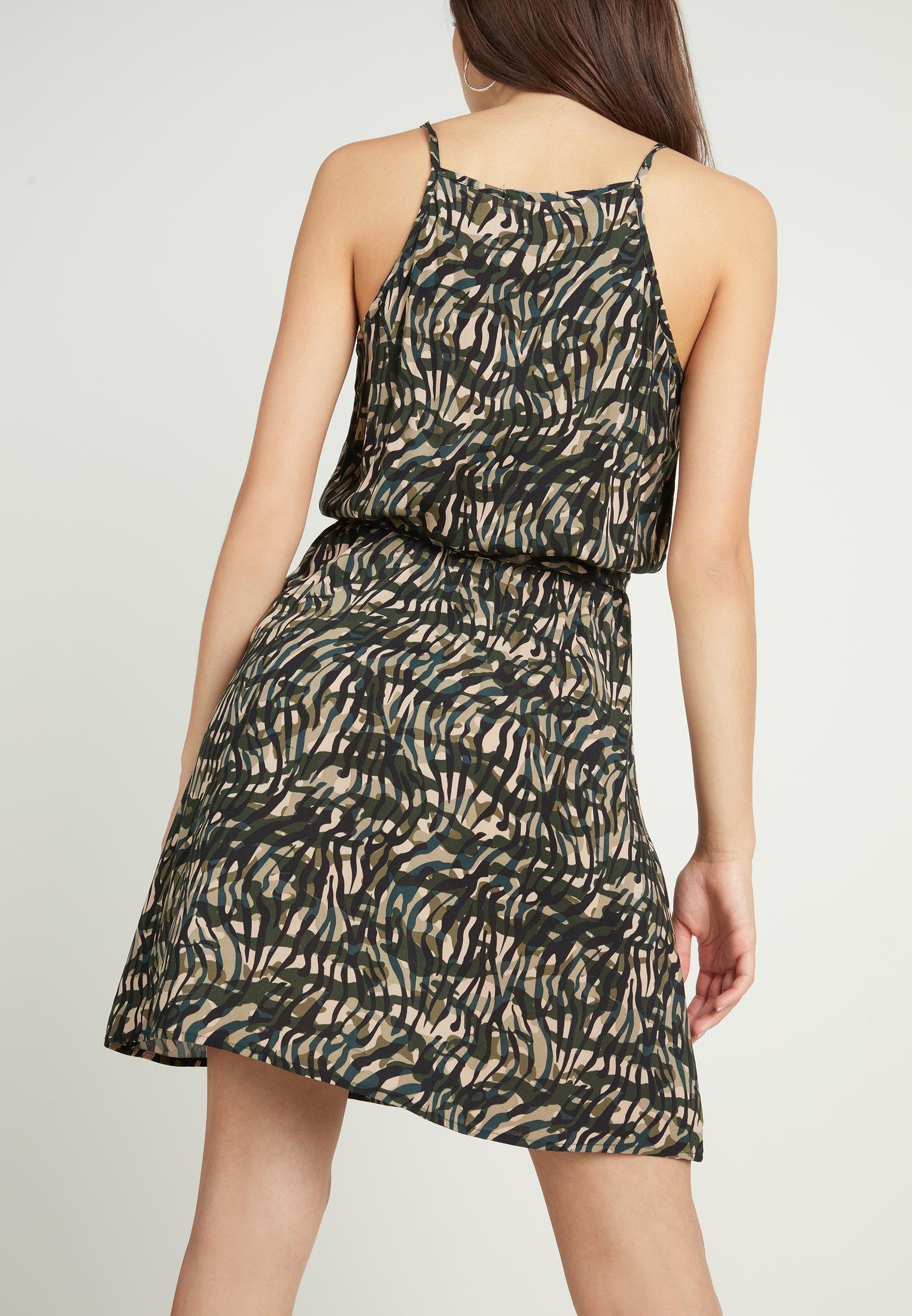 Tezenis Vestito estivo - st.military animalier/verde screziato - Zalando