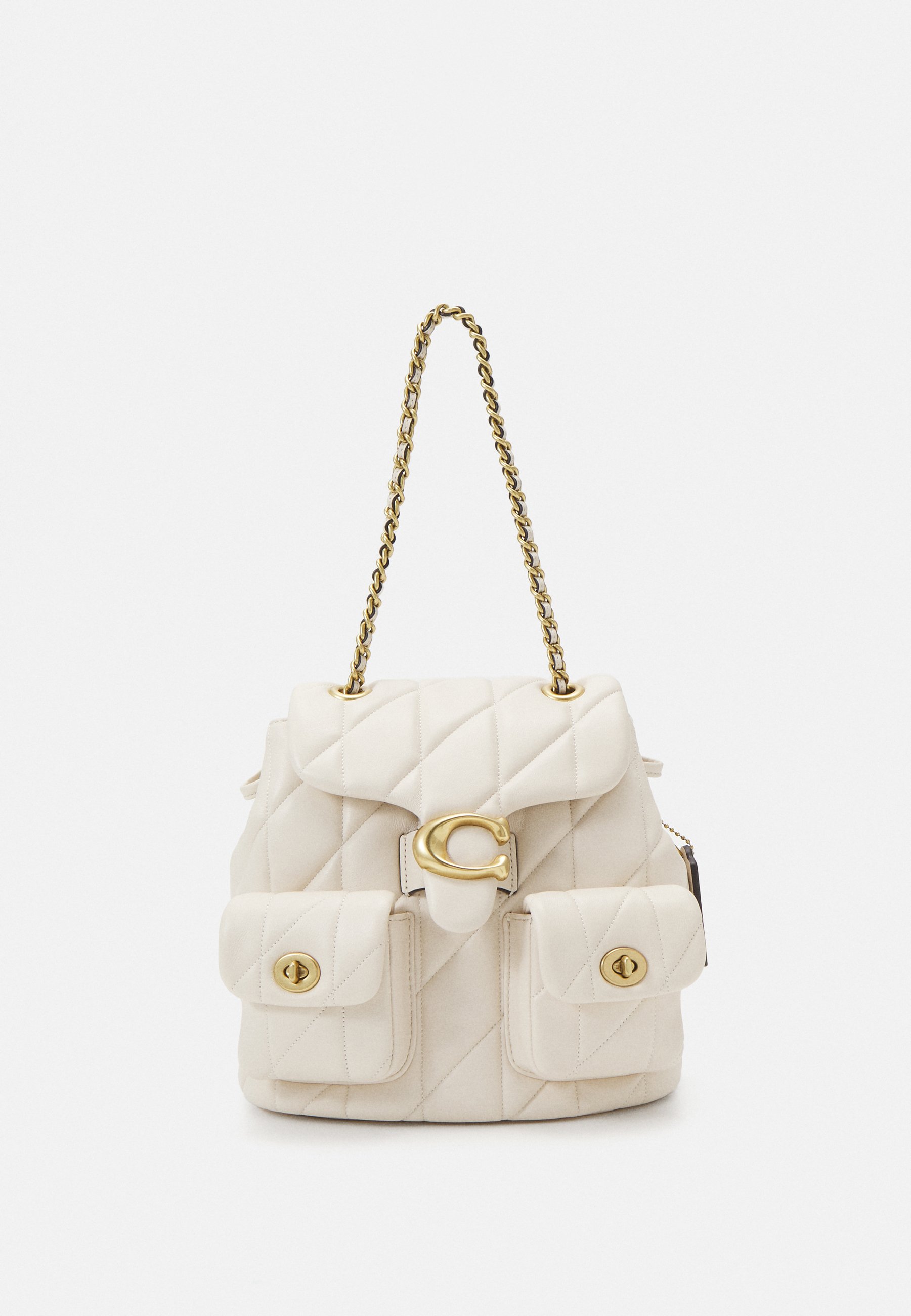 Brand new Coach Tabby Backpack in Chalk Coach Tabby Backpack with Quilting - Nappa Leather/Brass  main image 2