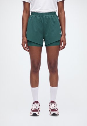 Björn Borg, ACE 2 IN 1 SHORTS - Спортни шорти - mallard green
