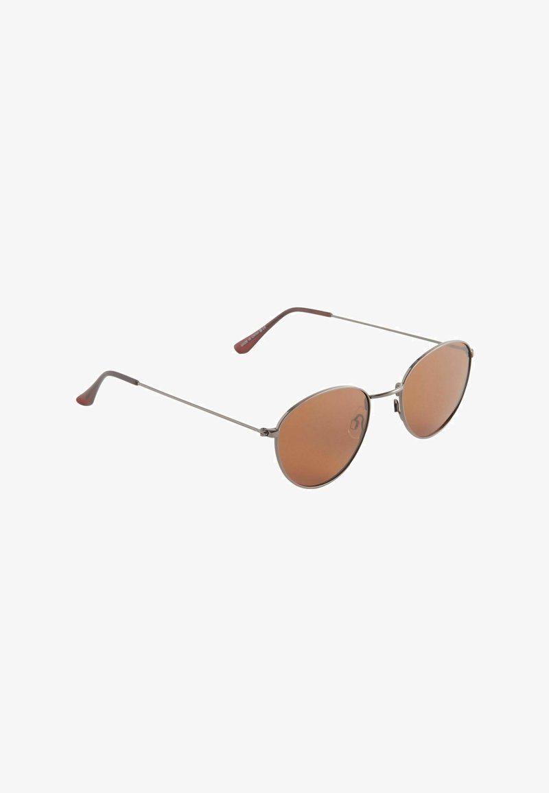 Next ROUND POLARISED - Zonnebril - gun metal and brown