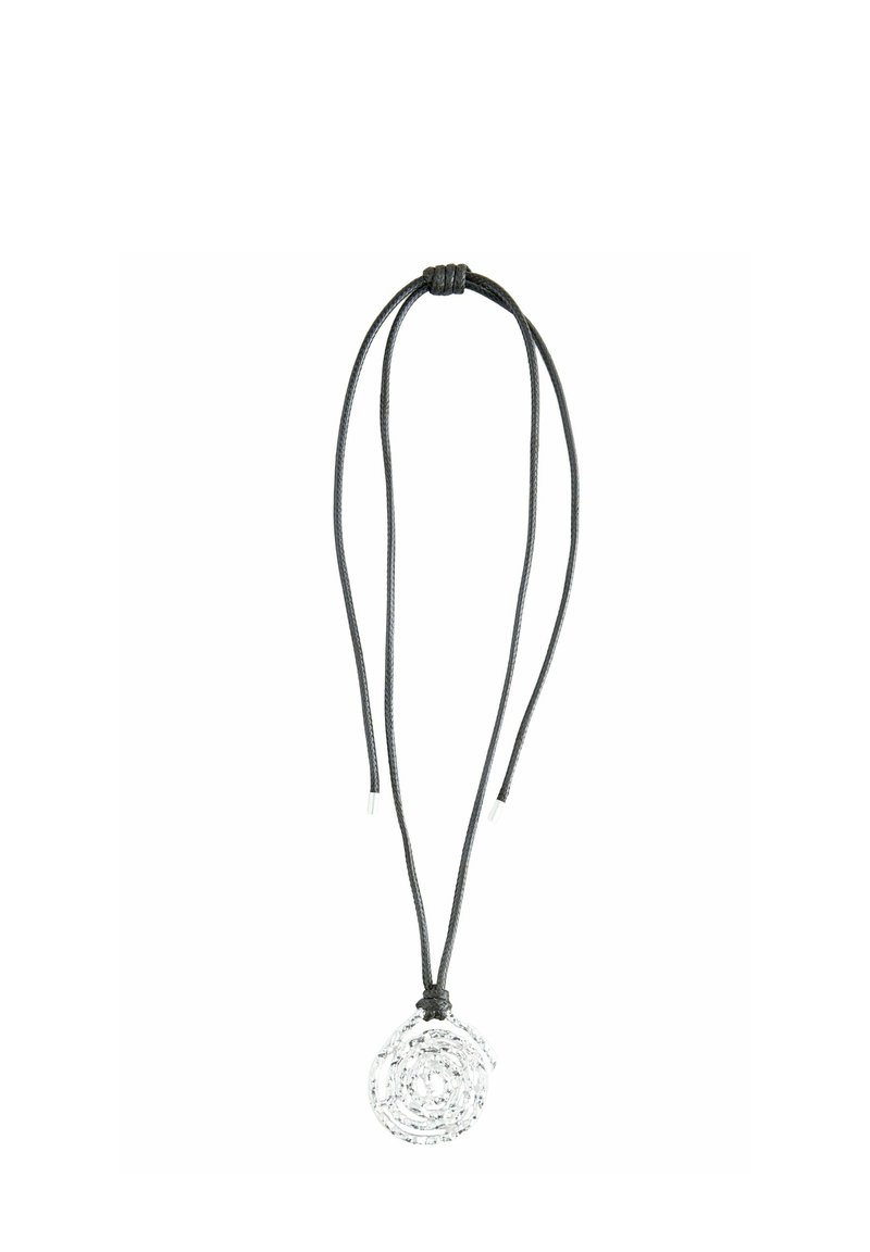 Next SWIRL CORD PULLY - Nyaklánc - silver coloured