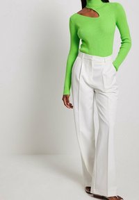 NA-KD Strickpullover - green