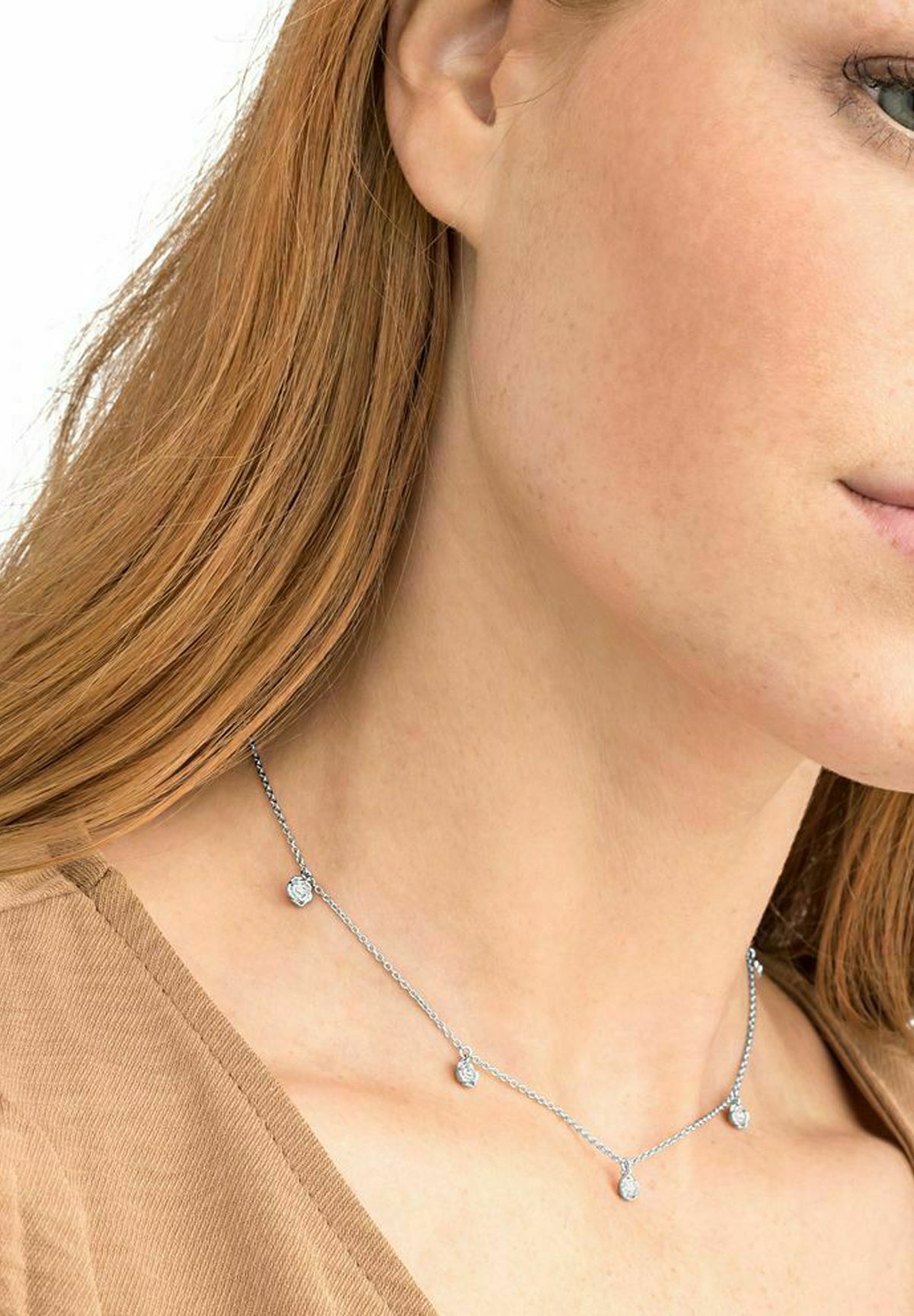 NOELANI MIT ANHÄNGER - Collana - silber/argentato - Zalando.it