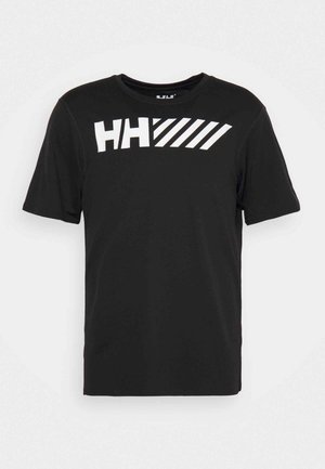 LIFA TECH GRAPHIC - Sports-T-shirt - black