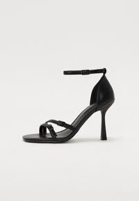 ONLY SHOES - ONLAUBREY BUCKLE HEELED SANDAL - Sandalen met hoge hak - black Miniatuurafbeelding 1
