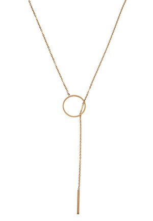 LONG CIRCLE BAR - Collana - Gold-colored