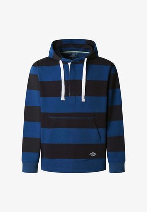Pepe Jeans, PEPE JEANS CARDIGAN JOE STRIPES HOODIE - Langærmet T-shirt - deep sea blue