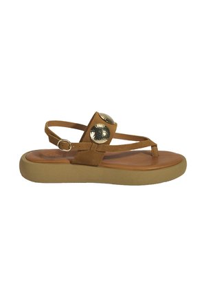 Platform sandals - brown