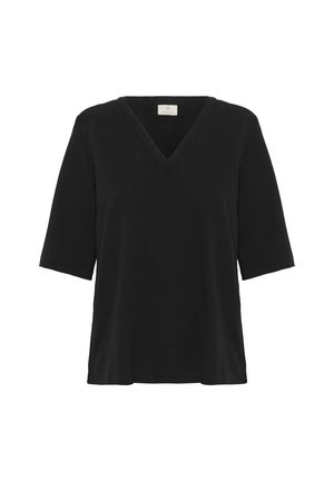 Kaffe KAHALEY SOLID - Bluse - black deep
