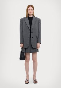 MAX&Co. LONG VERY SHORT - Plisirana suknja - mittelgrau