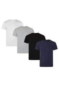 Unselected, white grey black navy